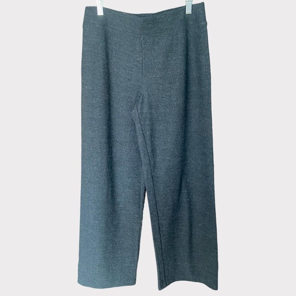 Eileen Fisher Pants - Eileen Fisher Petite Wool Gray Panrs Petite Medium PM